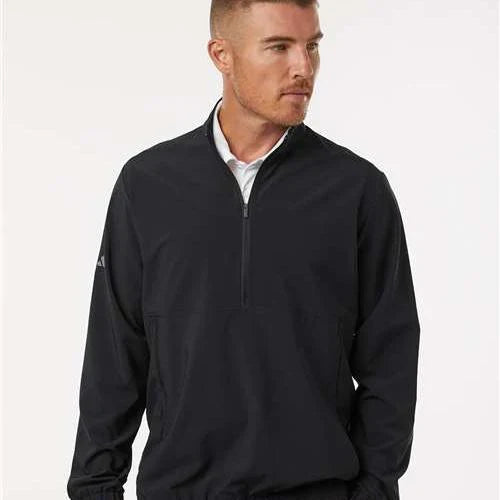 Adidas Stretch Woven Half-Zip Pullover
