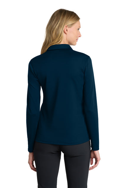 Nike Ladies Dri-FIT Micro Pique 2.0 Long Sleeve Polo