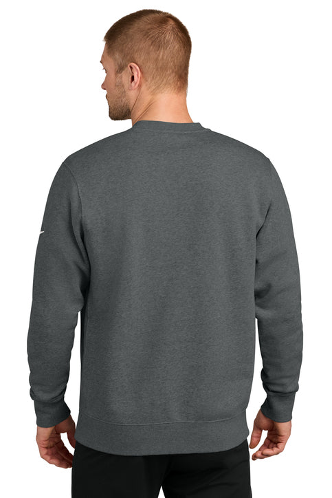 Nike Club Fleece Sleeve Swoosh Crew