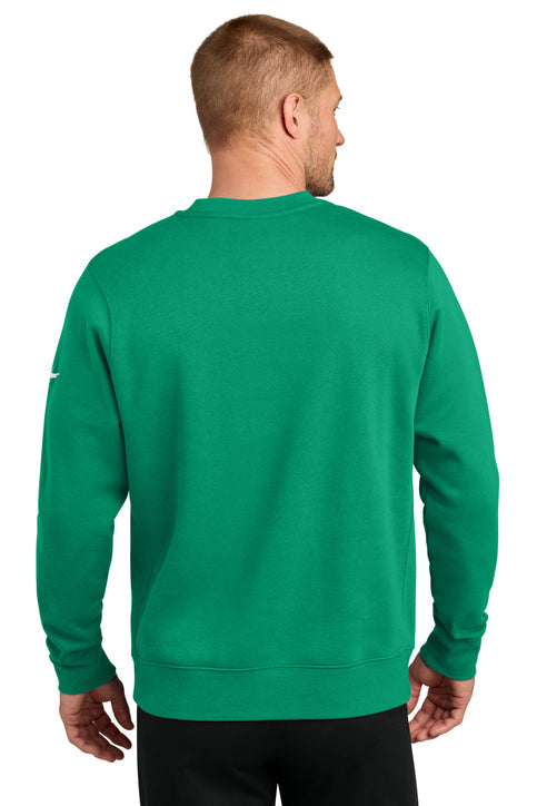 Nike Club Fleece Sleeve Swoosh Crew