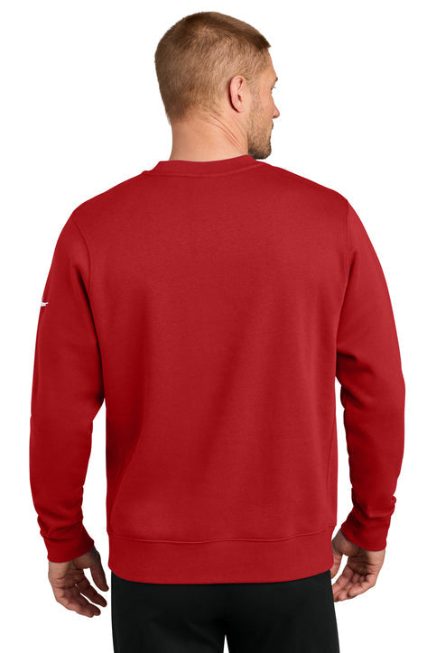 Nike Club Fleece Sleeve Swoosh Crew