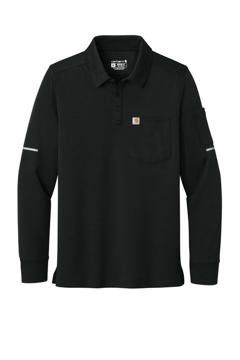Carhartt FLD & RSCU Long Sleeve Polo