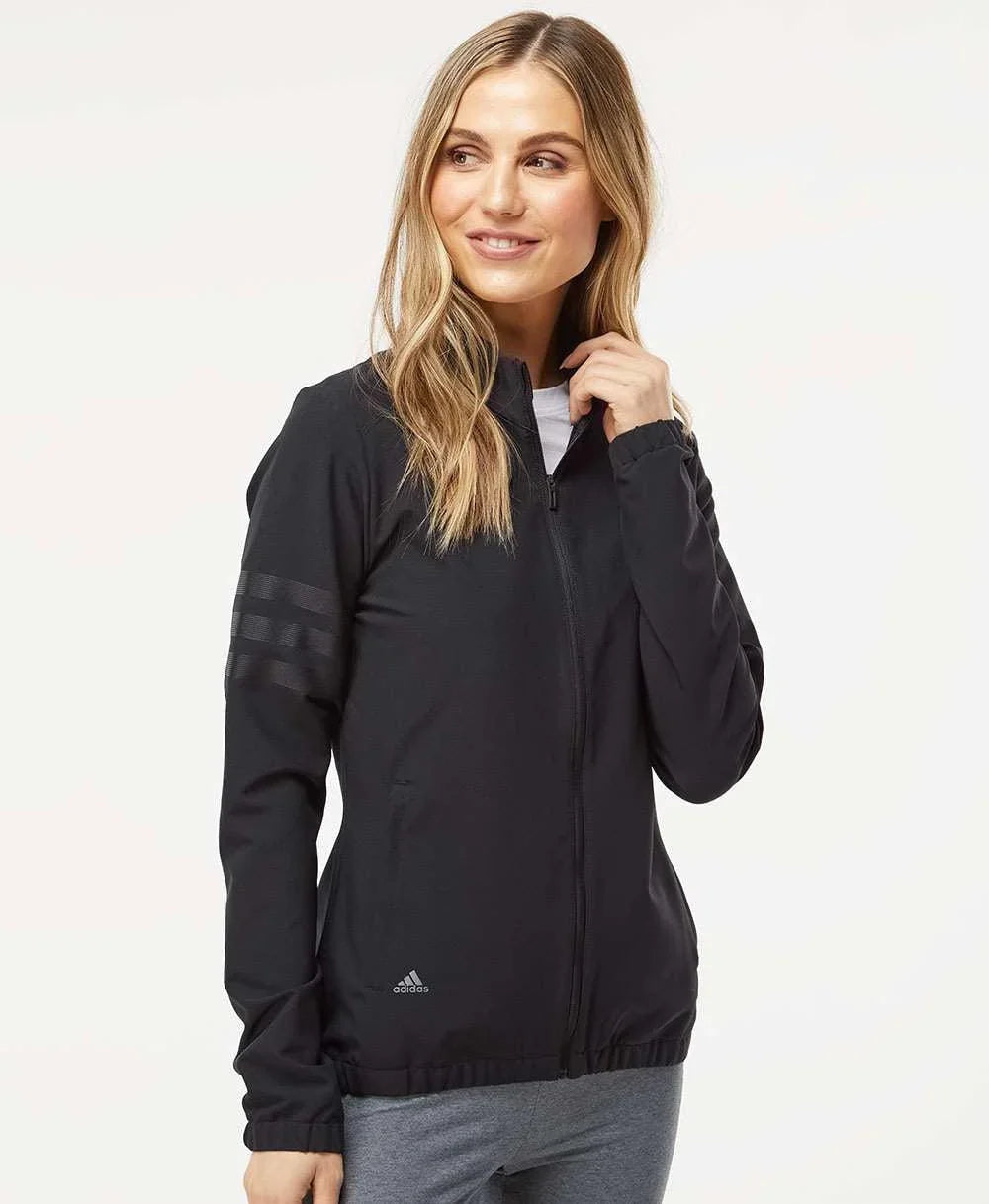 Adidas Women's Wind Resistant Full-Zip Jacket