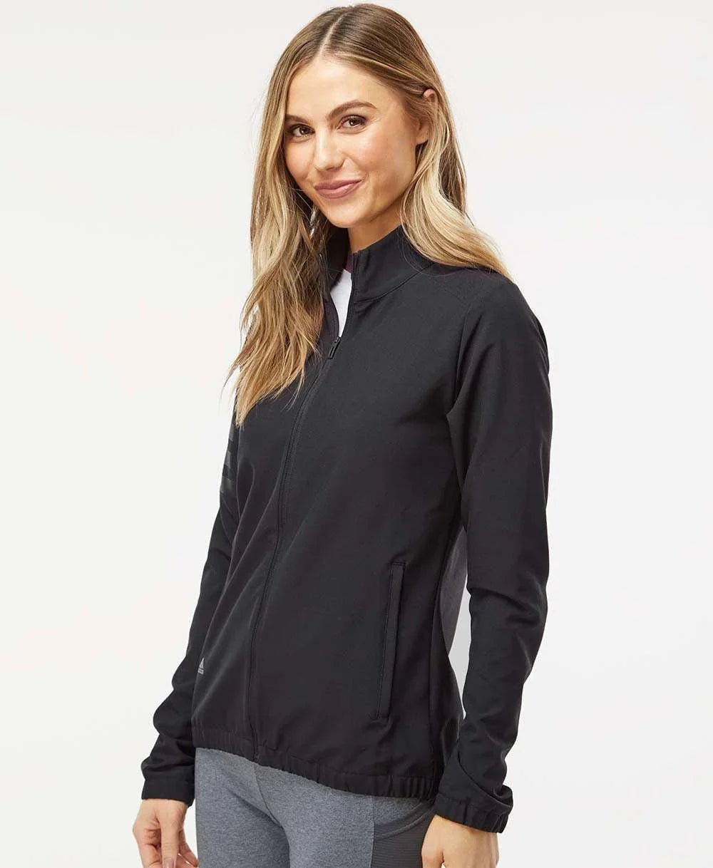 Adidas Women's Wind Resistant Full-Zip Jacket