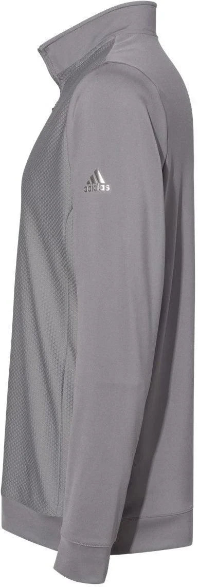 Adidas Textured Quarter-Zip Pullover