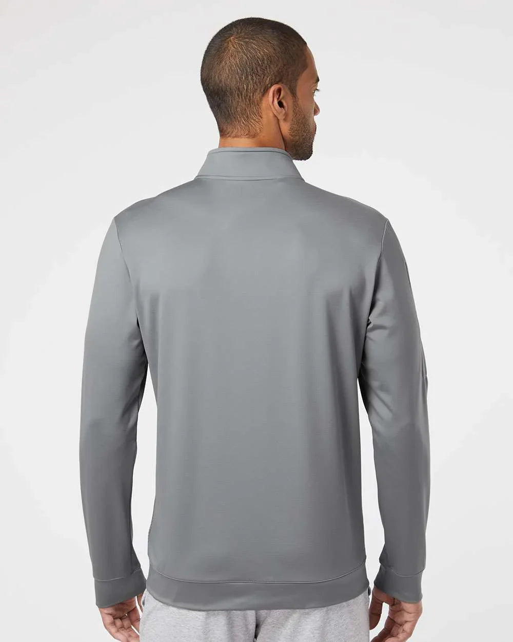 Adidas Textured Quarter-Zip Pullover