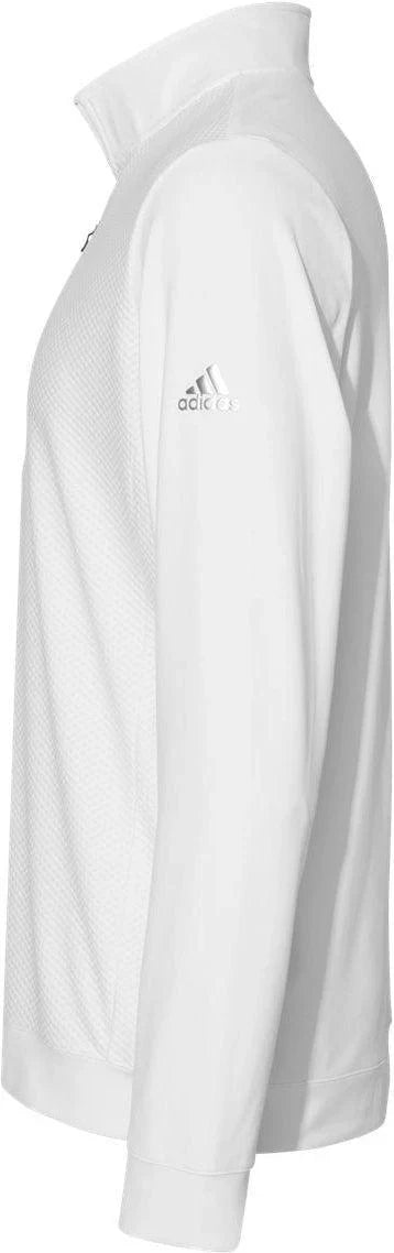 Adidas Textured Quarter-Zip Pullover