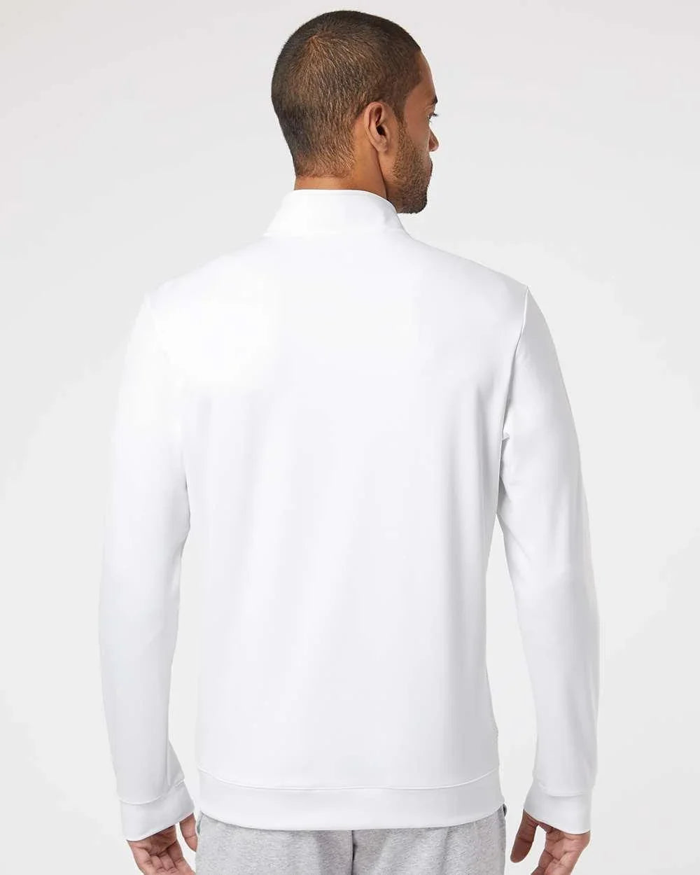 Adidas Textured Quarter-Zip Pullover