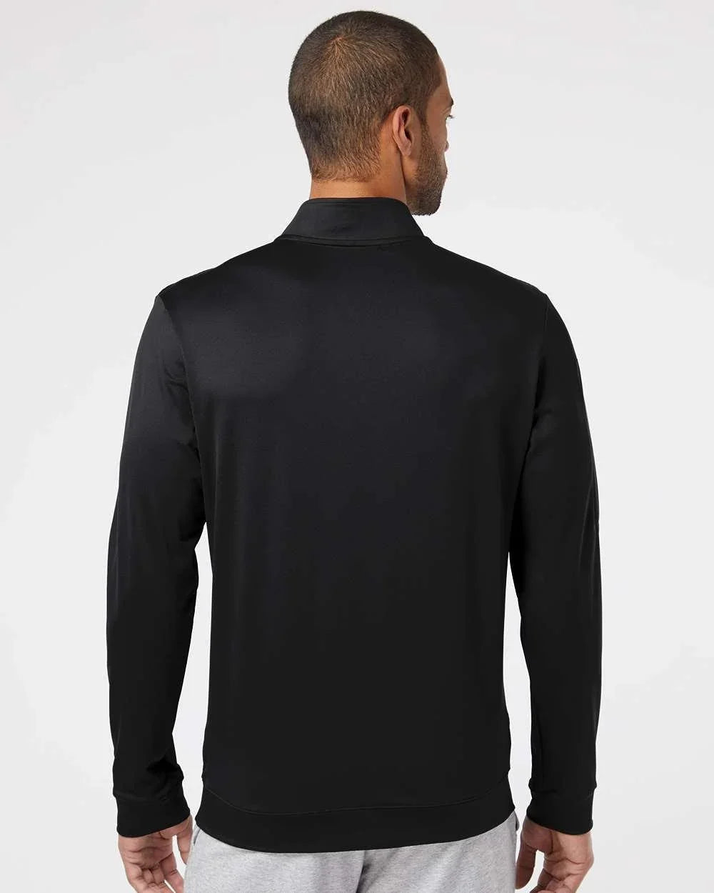 Adidas Textured Quarter-Zip Pullover