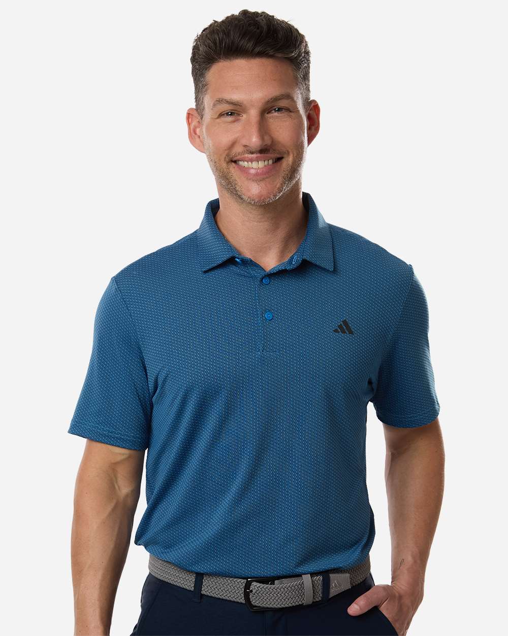 Adidas Performance Textured Polo