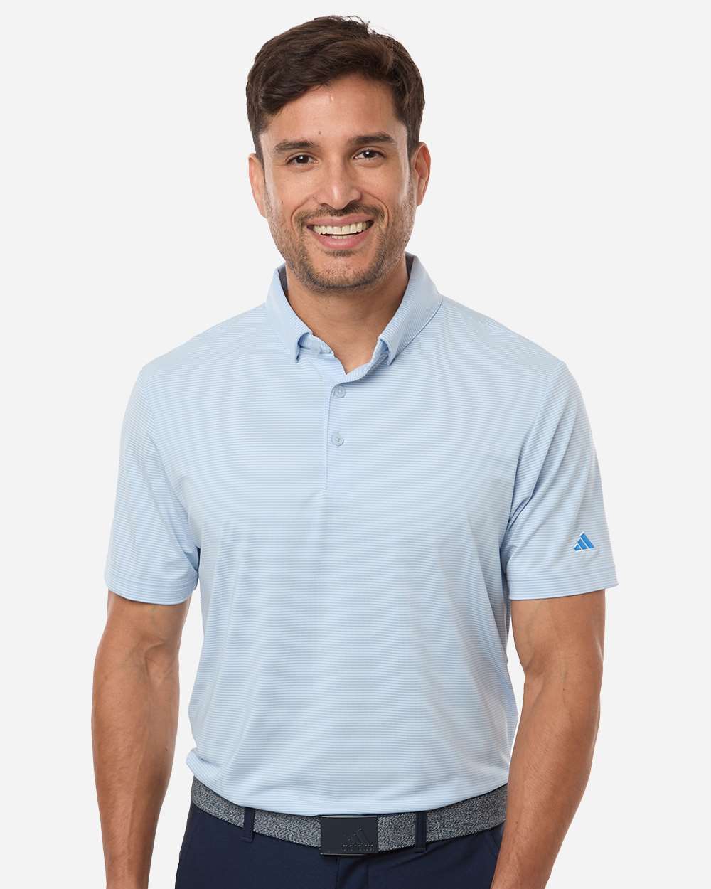 Adidas Ultimate365 Pencil Stripe Climacool Polo