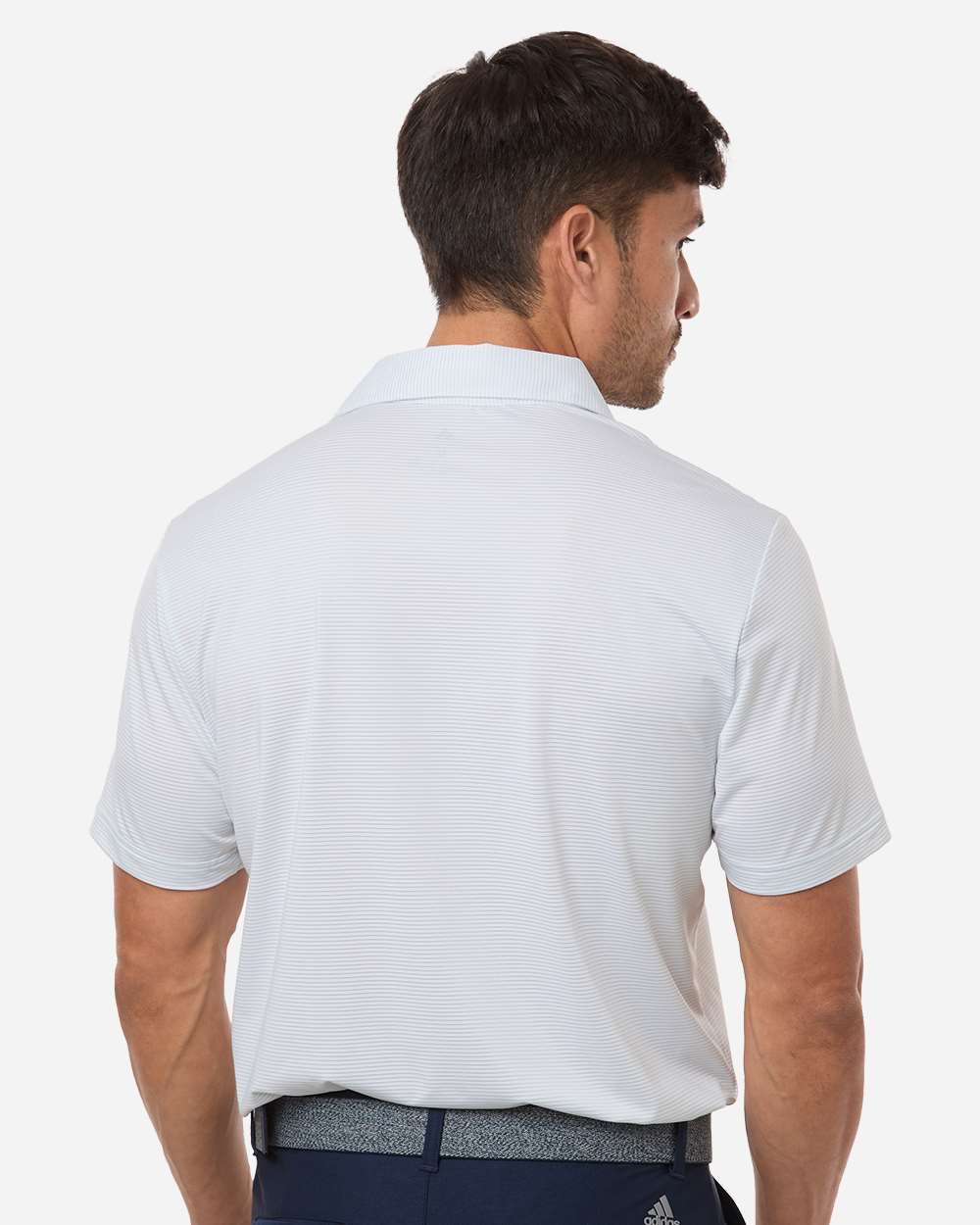 Adidas Ultimate365 Pencil Stripe Climacool Polo
