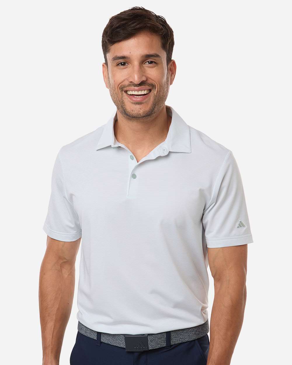 Adidas Ultimate365 Pencil Stripe Climacool Polo