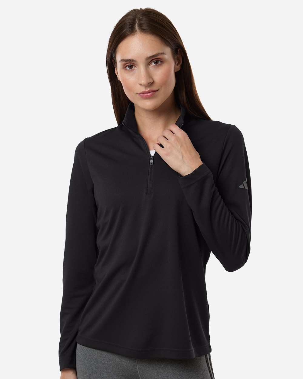 Adidas Women's Lightweight Quarter-Zip Pullover