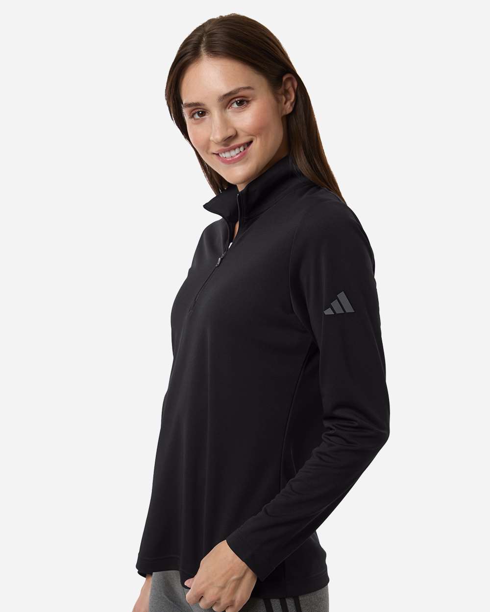 Adidas Women's Lightweight Quarter-Zip Pullover