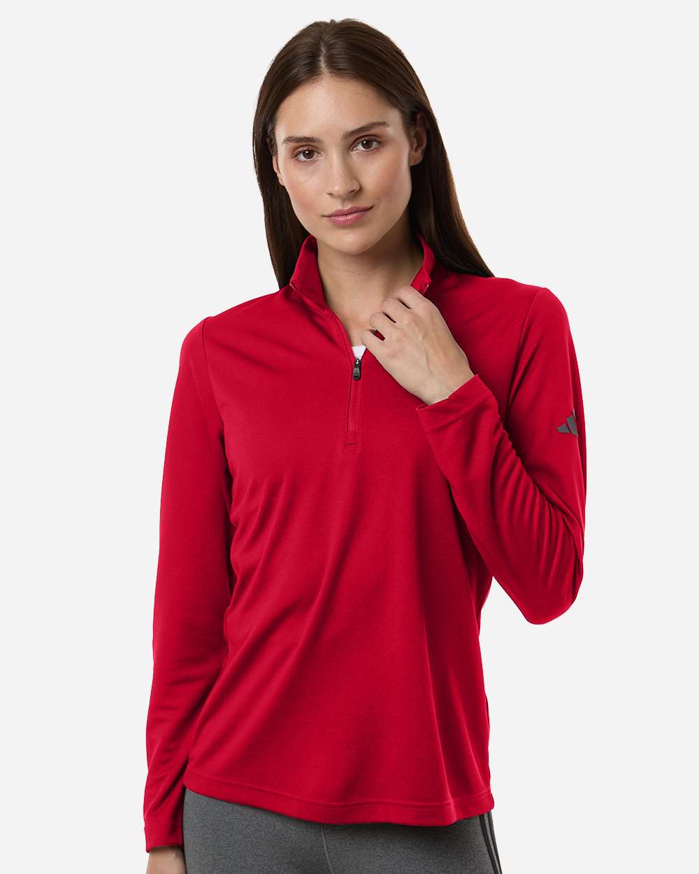Adidas Women's Lightweight Quarter-Zip Pullover