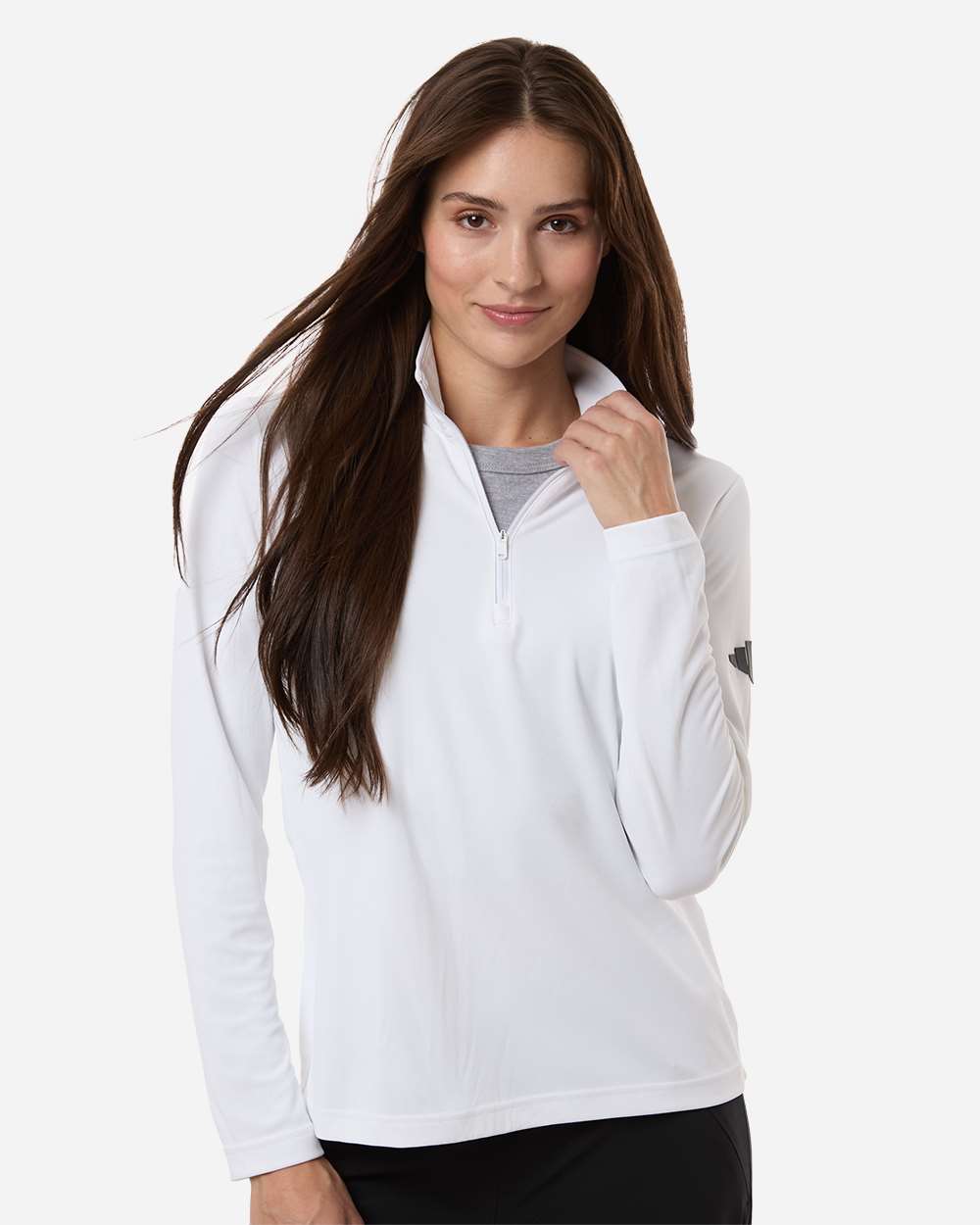 Adidas Women's Lightweight Quarter-Zip Pullover