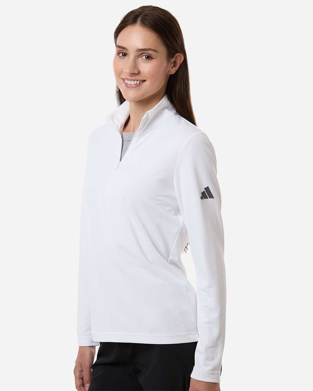 Adidas Women's Lightweight Quarter-Zip Pullover