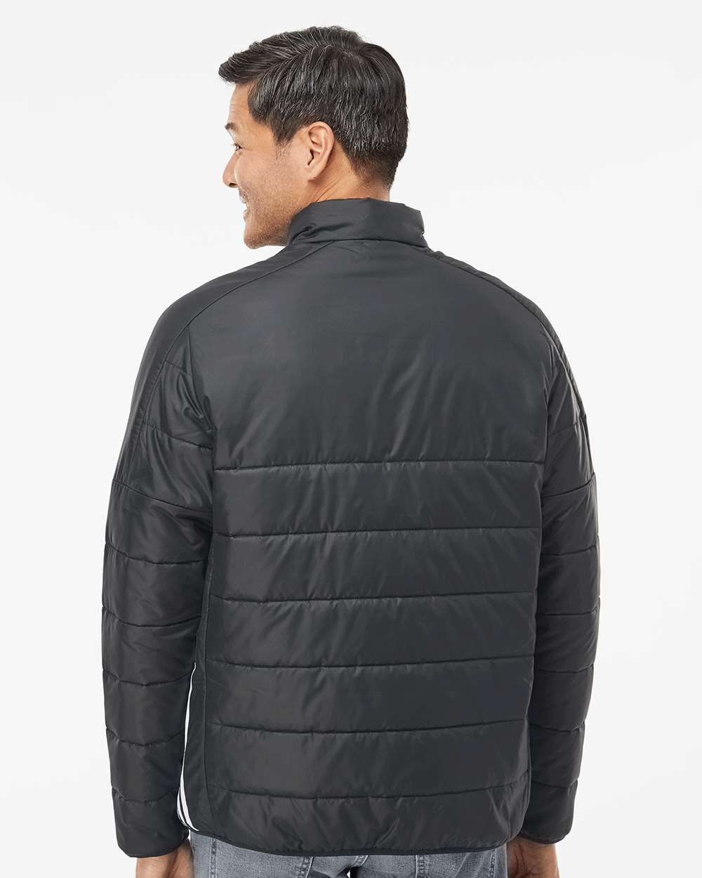 Adidas 3-Stripes Puffer Full-Zip Jacket
