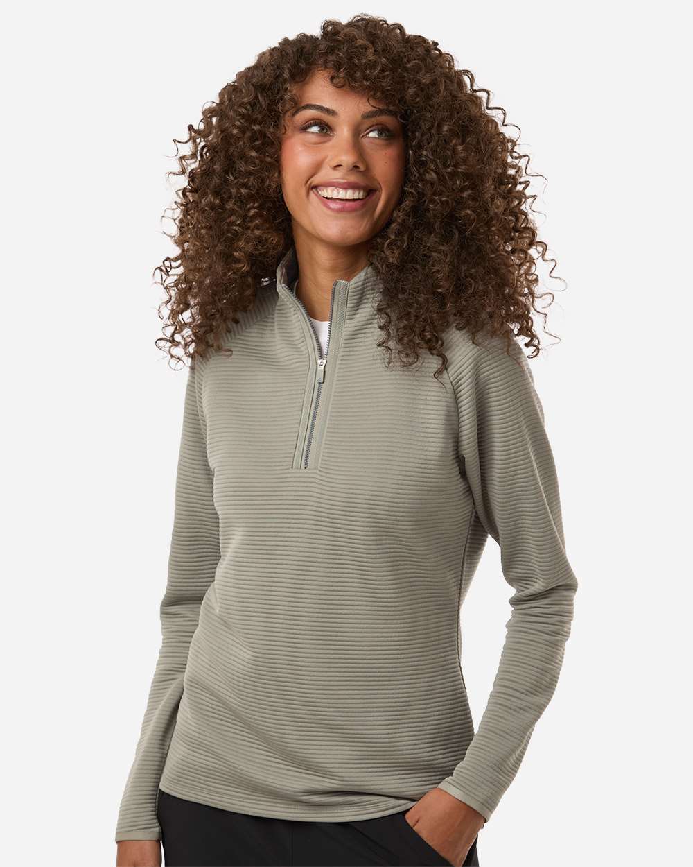 Adidas Women's Spacer Quarter-Zip Pullover