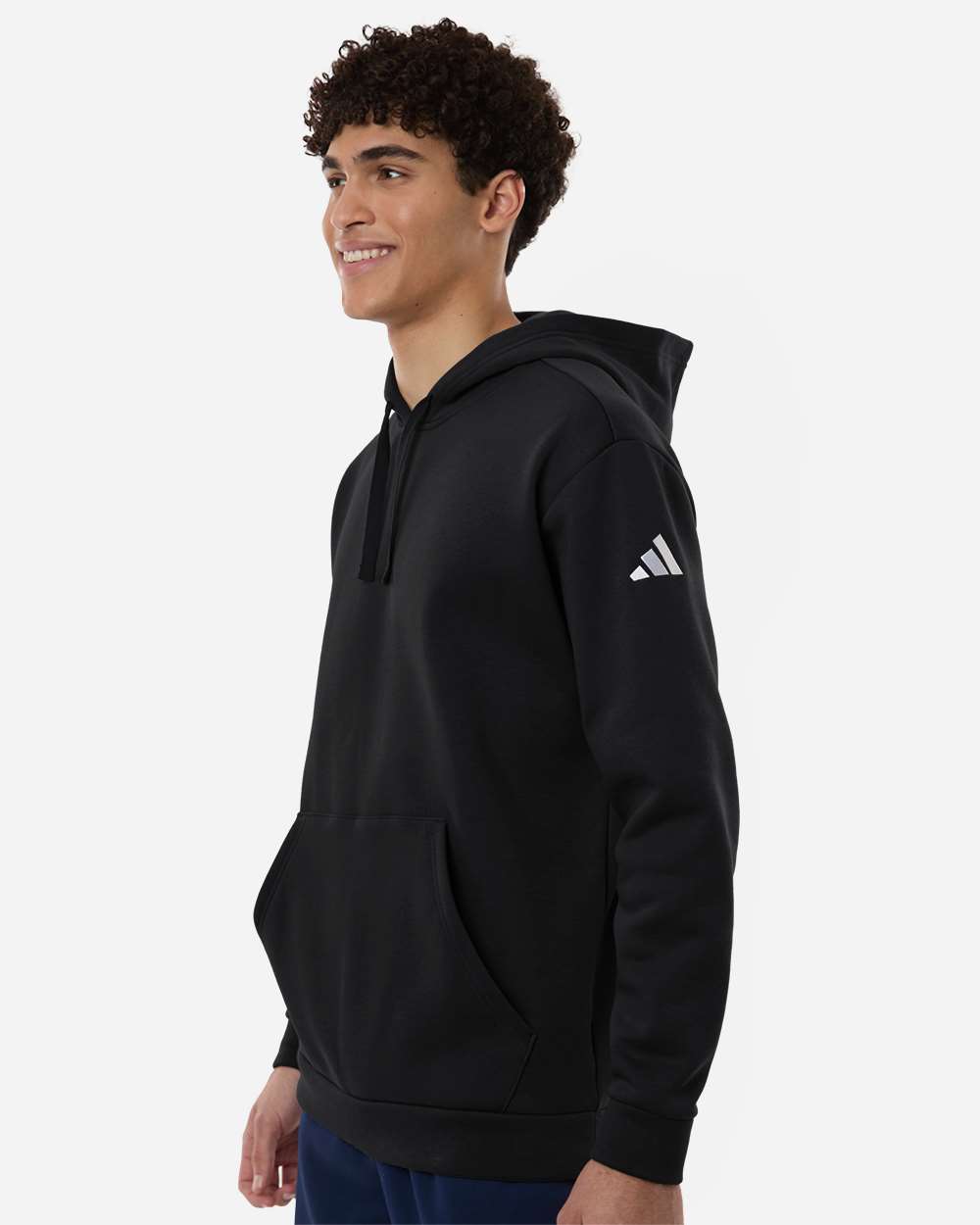 Adidas Fleece Hooded Sweatshirt