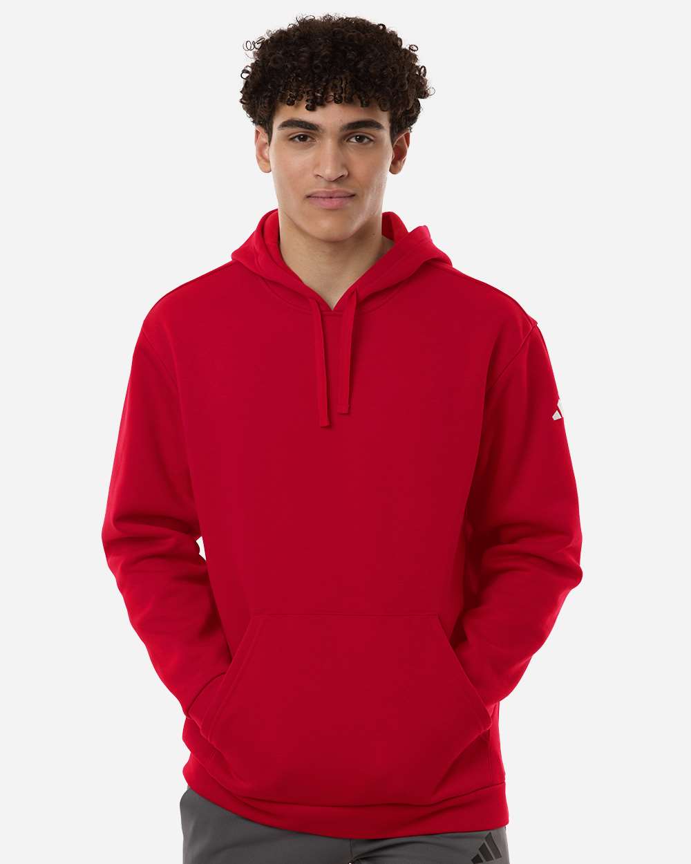 Adidas Fleece Hooded Sweatshirt
