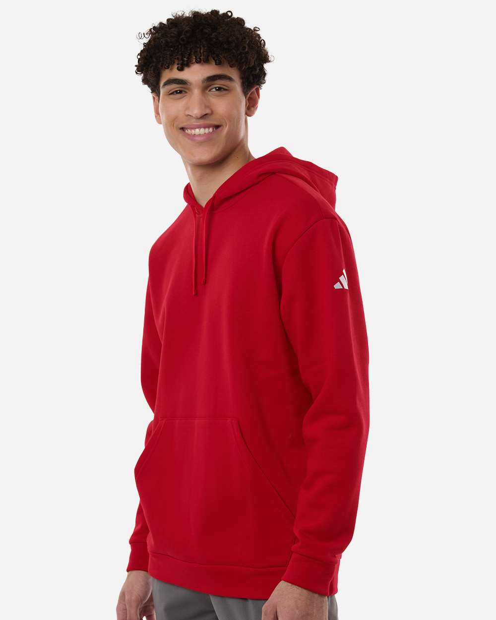 Adidas Fleece Hooded Sweatshirt