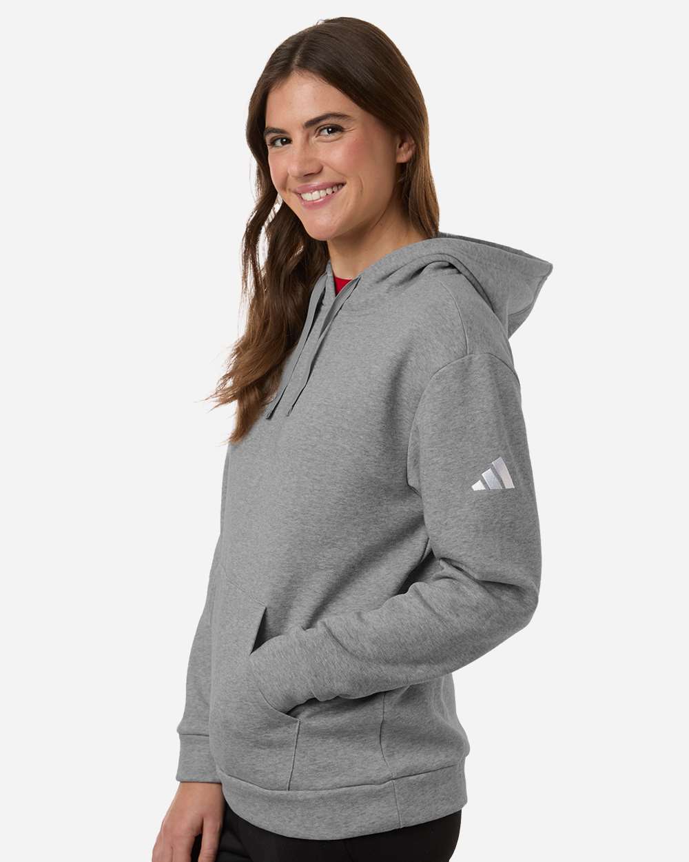 Adidas Women's Fleece Hooded Sweatshirt