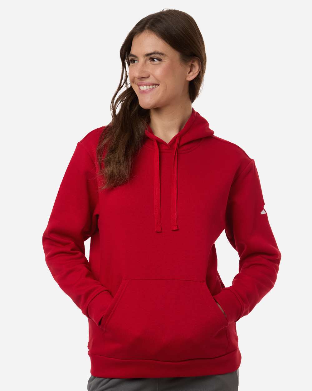 Adidas Women's Fleece Hooded Sweatshirt