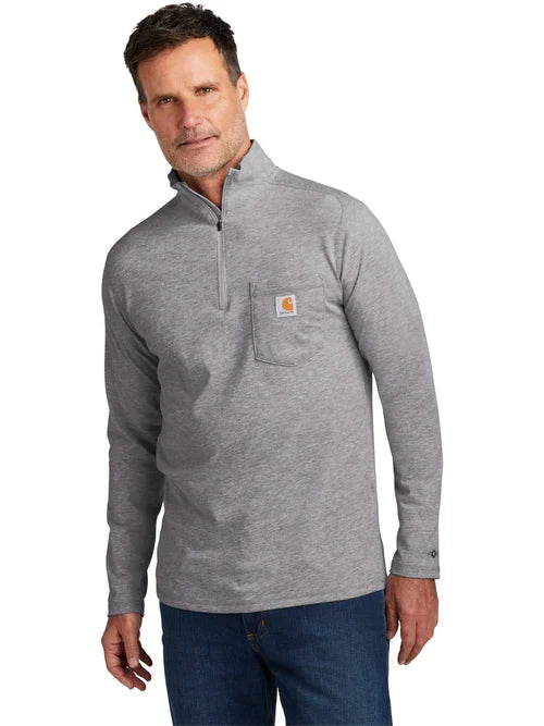 Carhartt Force 1/4-Zip Long Sleeve T-Shirt