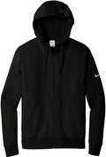 NIKE Club Fleece Sleeve Swoosh Full-Zip Hoodie