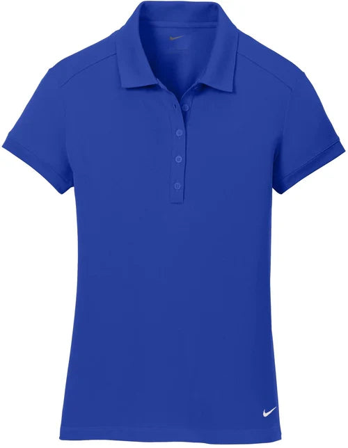 Nike Ladies Dri-FIT Solid Icon Pique Modern Fit Polo