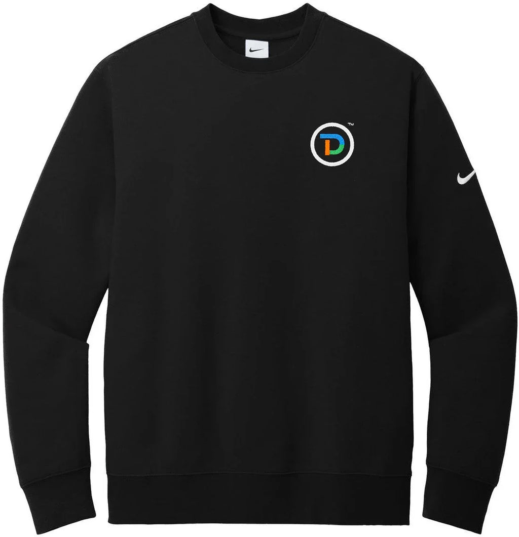 Nike Club Fleece Sleeve Swoosh Crew