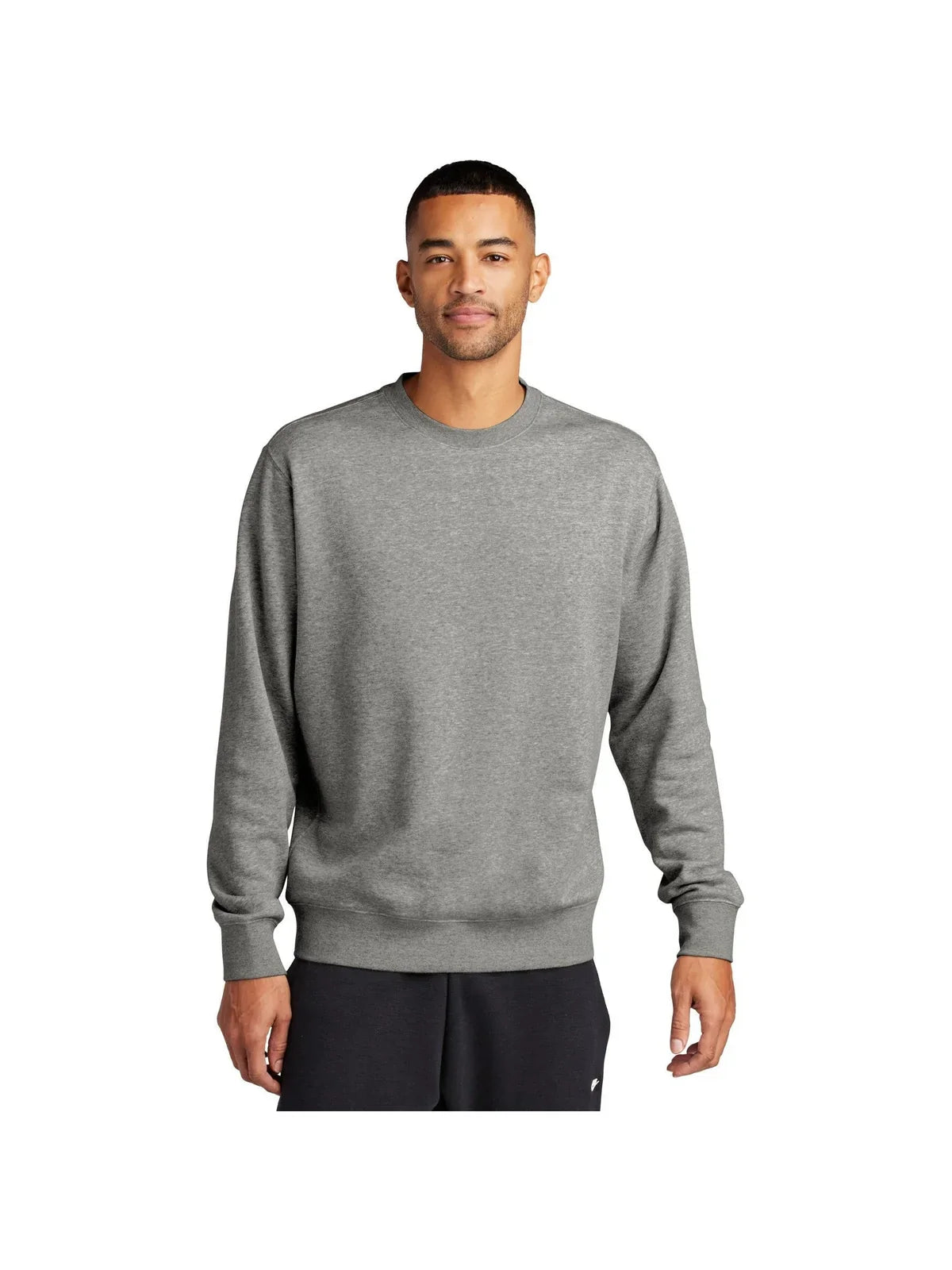 Nike Club Fleece Sleeve Swoosh Crew