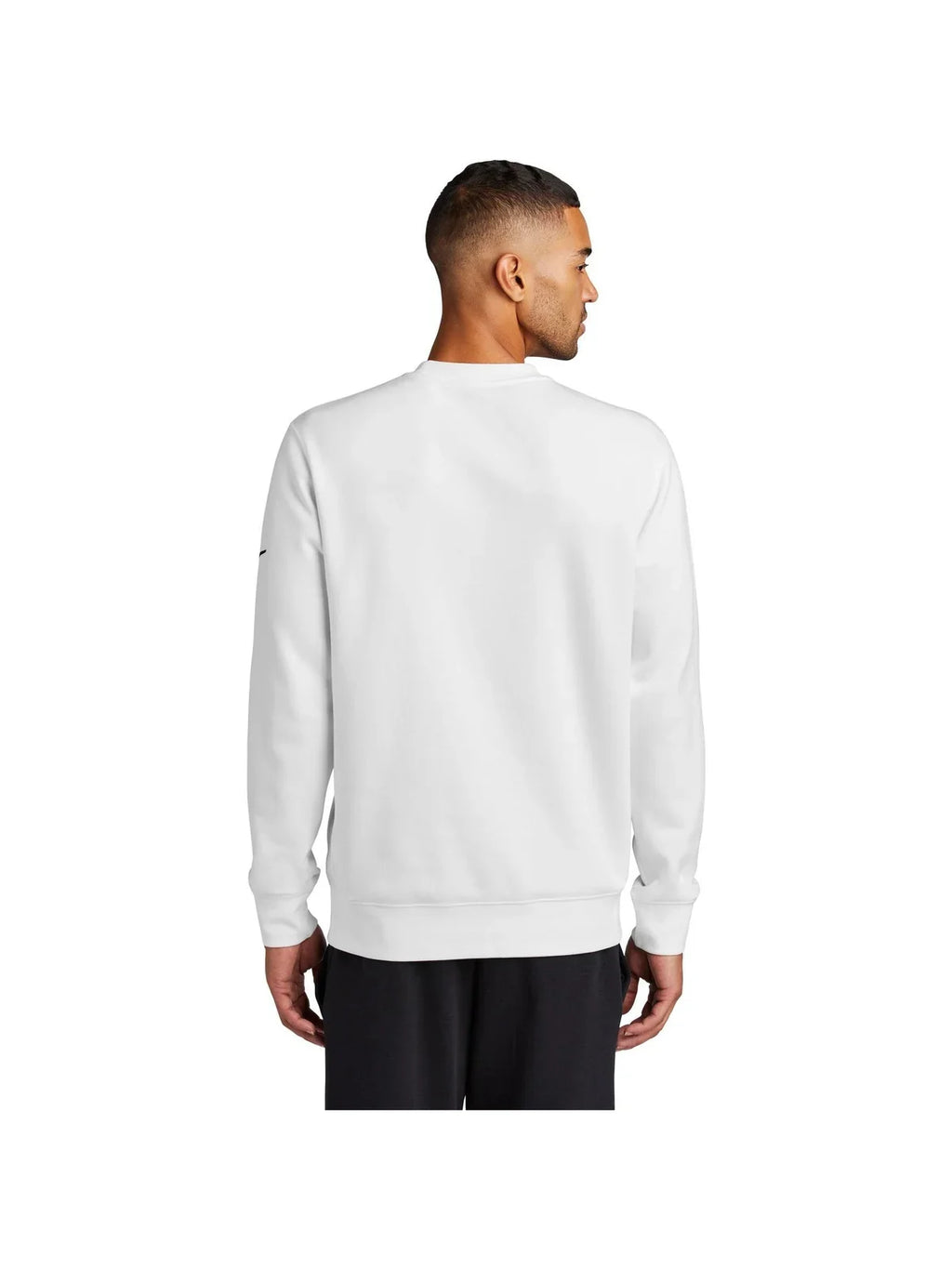 Nike Club Fleece Sleeve Swoosh Crew