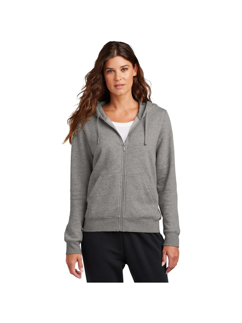 Nike Women's Club Fleece Sleeve Swoosh Full-Zip Hoodie