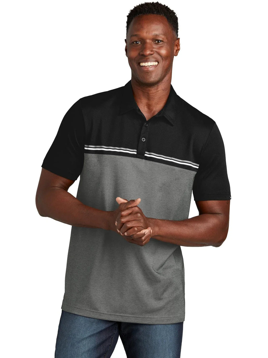 TravisMathew Sunset Blocked Polo